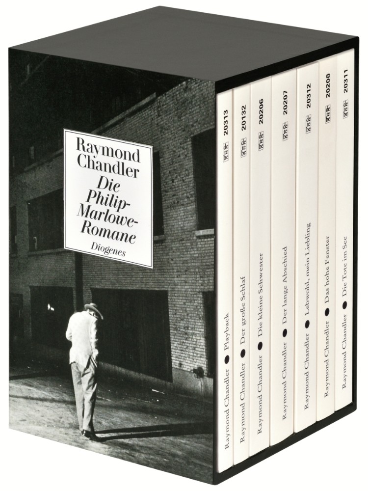 Die Philip-Marlowe-Romane in sieben Bänden in Kassette
