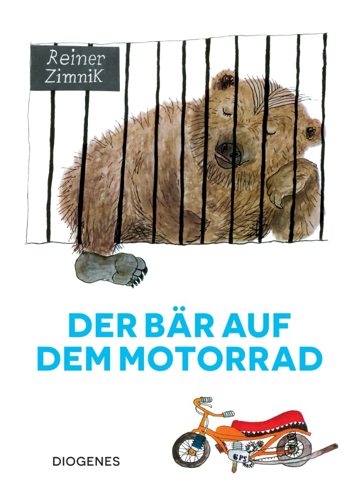 Der Bär auf dem Motorrad