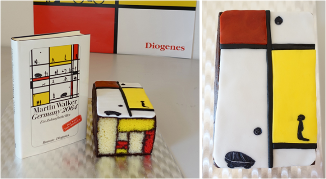 Mondrian-Kuchen inspired by Martin Walkers »Germany 2064« – mit Wettbewerb!