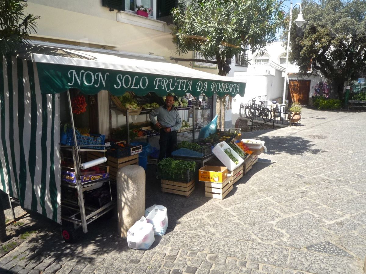 Luca Venturas Gemüsehändler auf Capri. © Luca Ventura