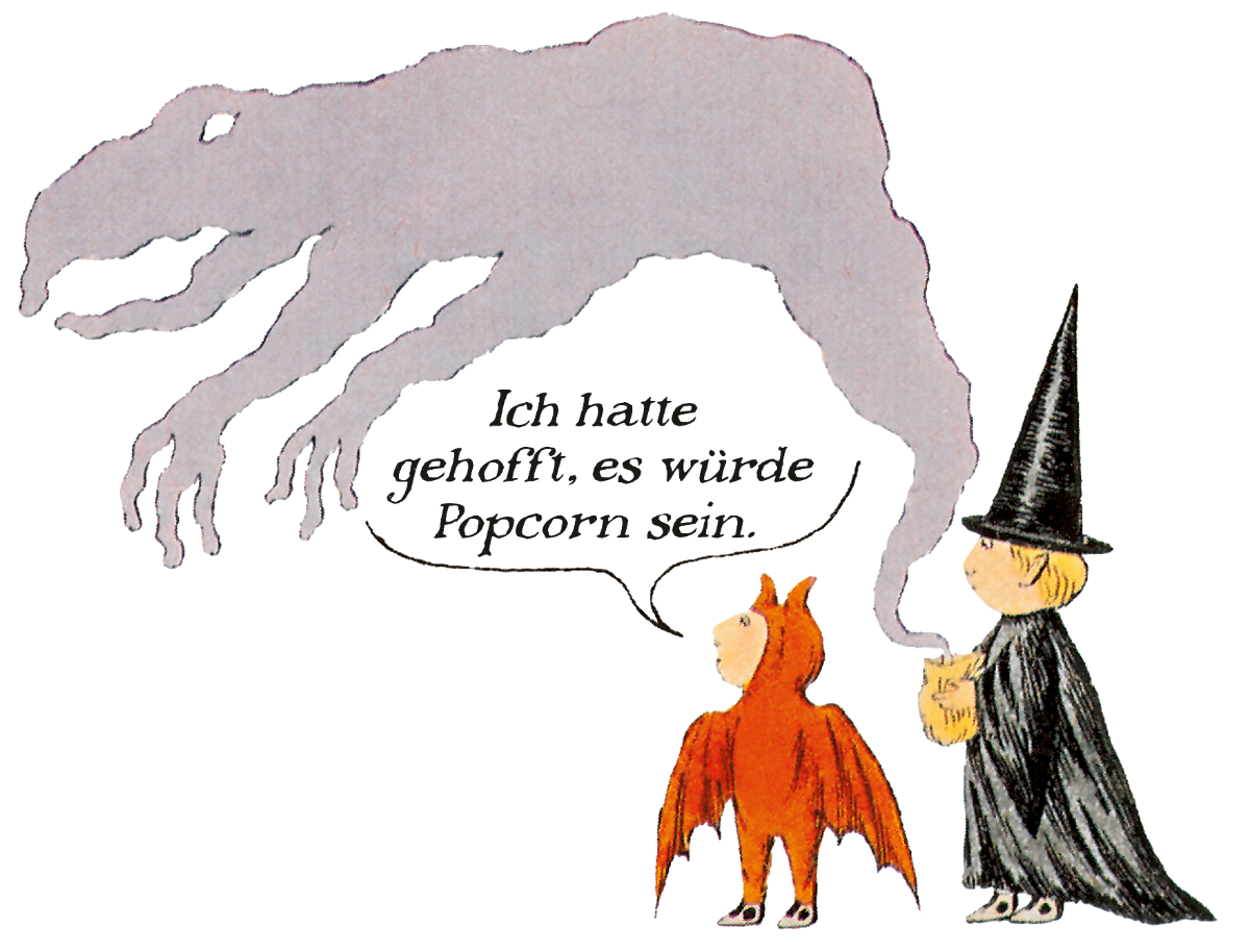 Illustration von Edward Gorey aus Halloween