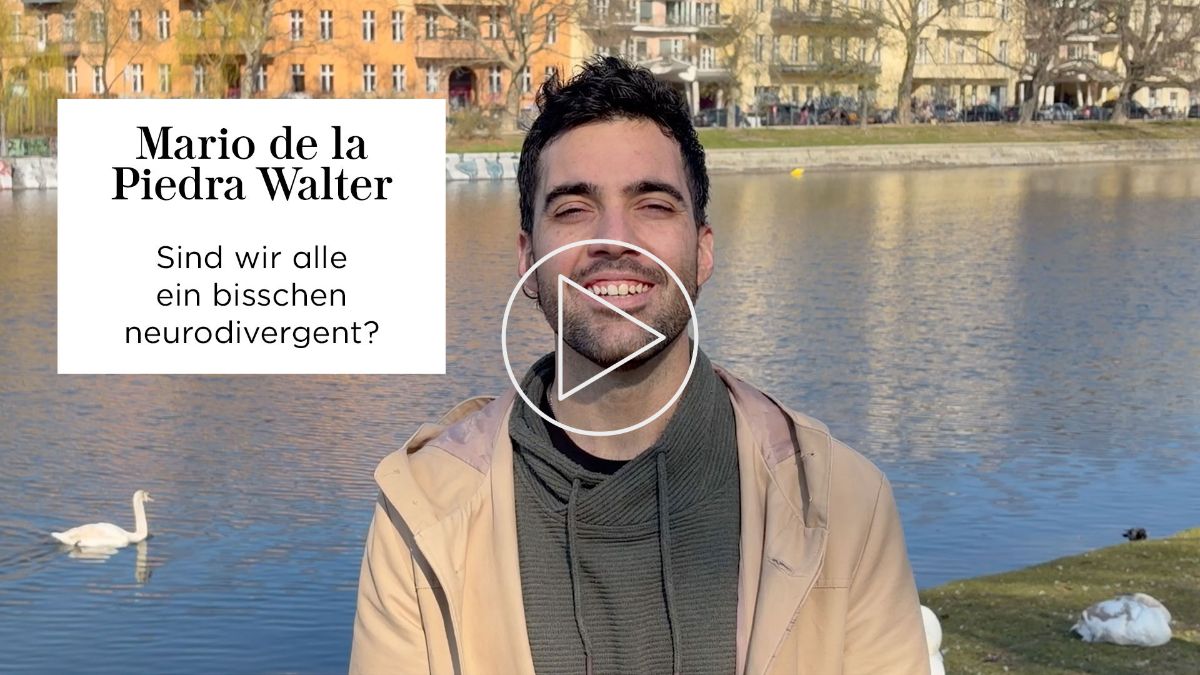 Vorschaubild Video Mario de la Piedra: Sind wir alle ein bisschen neurodivergent?