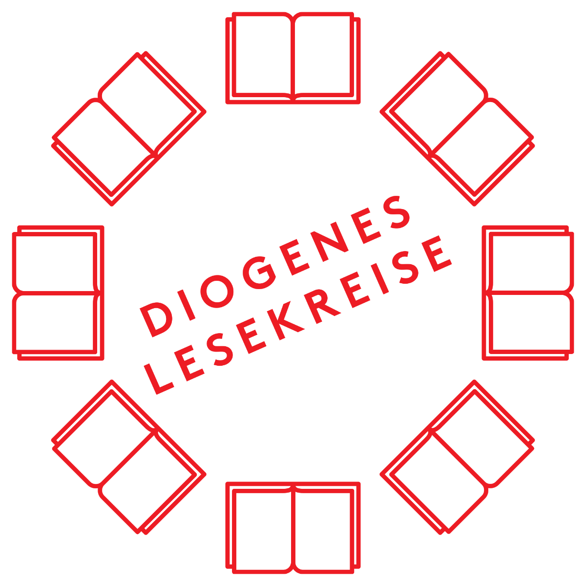Diogenes Lesekreise - Logo