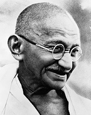 Mahatma Gandhi 150. Geburtstag am 2.10.2019