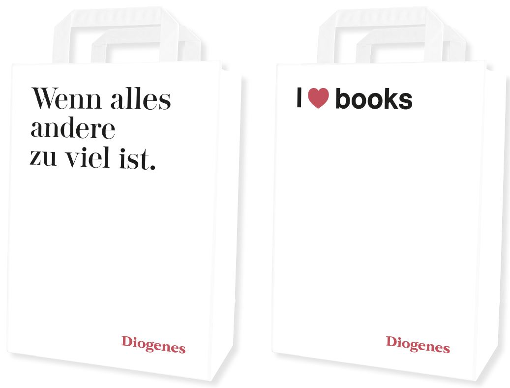 Diogenes Taschen kosten keine Verpackungsgebühren