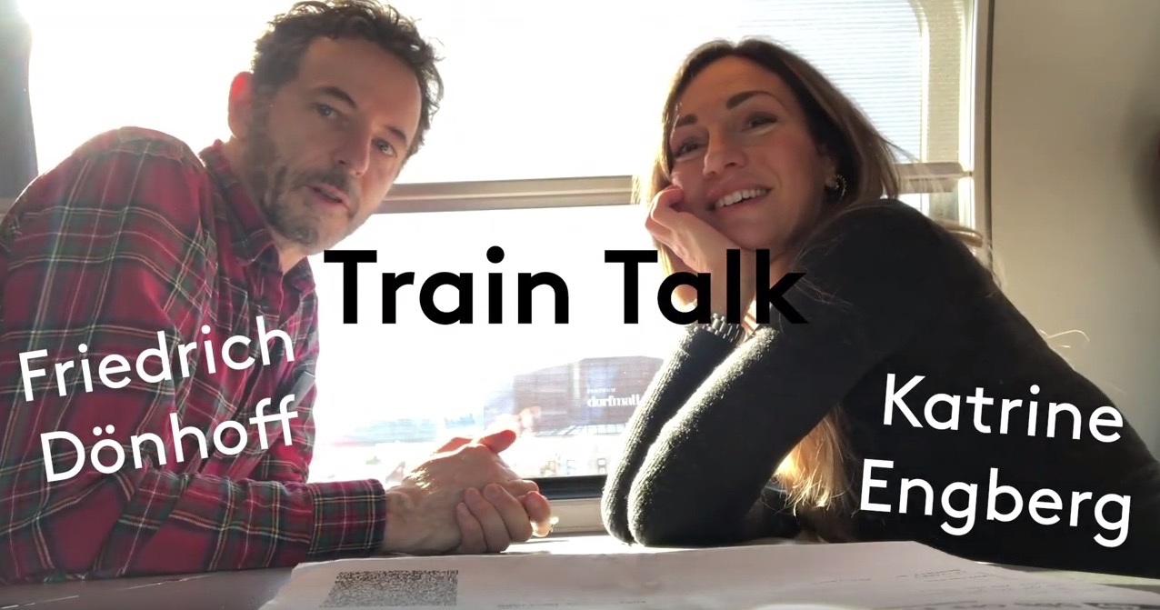 Train Talk mit Katrine Engberg und Friedrich Dönhoff