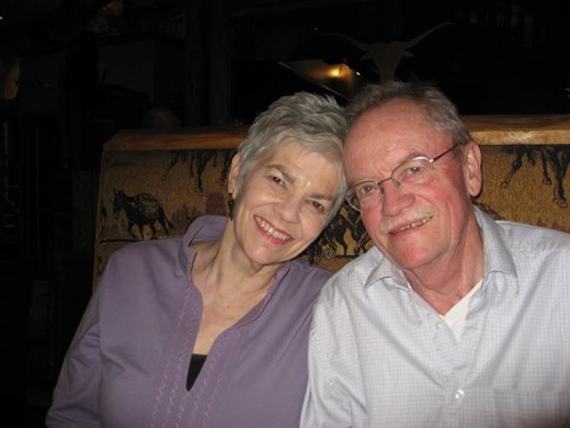 Kent und Cathy Haruf in Santa Fe. Foto: © privat.