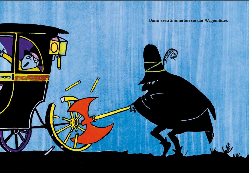 Aus: Tomi Ungerer Drei Räuber, Aus dem Amerikanischen von Tilde Michels, © 1967 Diogenes Verlag, Zürich