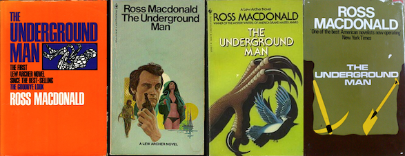 Die Originalausgabe erschien unter dem Titel ›The Underground Man‹ 1971 bei Alfred A. Knopf, New York (links im Bild).