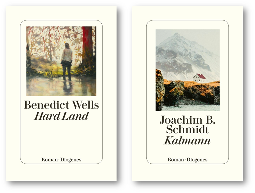 Zwei Diogenes Romane nominiert für »Das Lieblingsbuch 2021« des Deutschschweizer Buchhandels