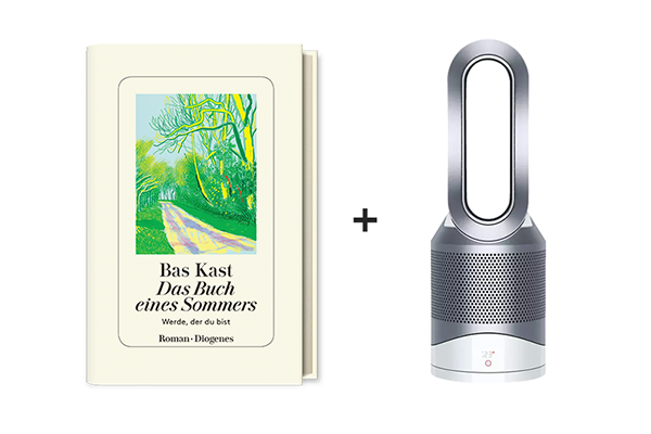 Bild von "Das Buch eines Sommers" und Dyson Hot+Cool Luftreiniger Bild von "Das Buch eines Sommers" und Dyson Hot+Cool Luftreiniger