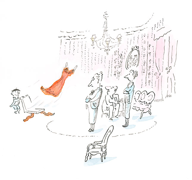 Illustration: © Jean-Jacques Sempé Illustration: © Jean-Jacques Sempé