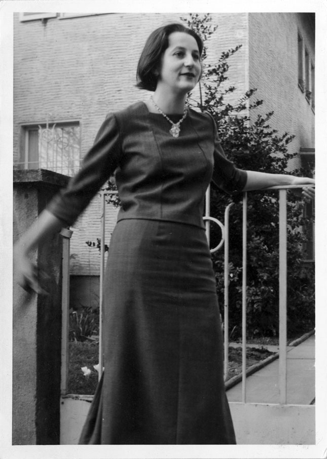 Ingrid Noll 1957. Foto: © privat.