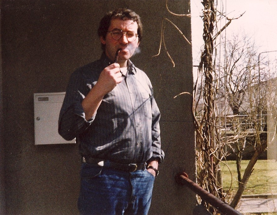 Jörg Fauser, 1987. Foto: Archiv Jörg Fauser