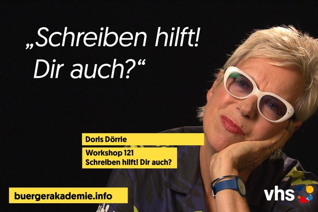 Schreib-Workshop mit Doris Dörrie