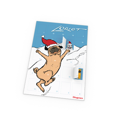 Adventskalender Loriot mit Motiv Hund