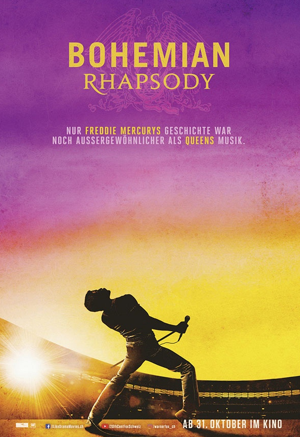 Bohemian Rhapsody mit zwei Golden Globes ausgezeichnet