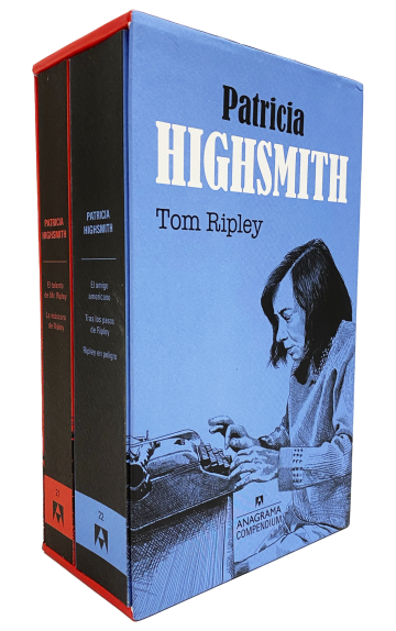 Recently published in translation: The Ripley series as a box in Spanish